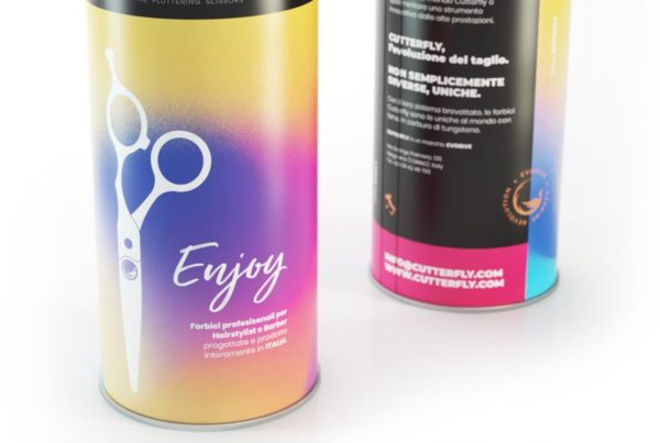 Hairdressing scissors Cutterfly Enjoy